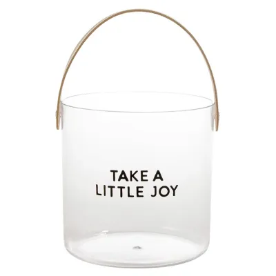 Acrylic Ice Bucket - Take a Little Joy