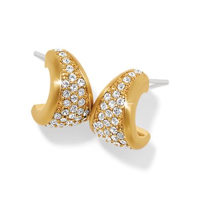 Meridian Small Hoop Earrings-Gold