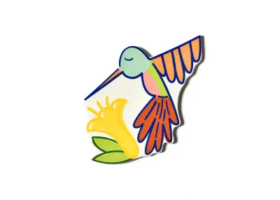 Spring Party Hummingbird Big Attachment