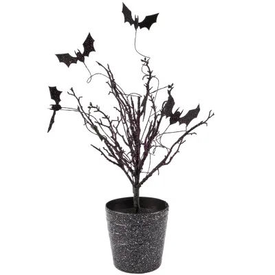 Halloween Bat Planter
