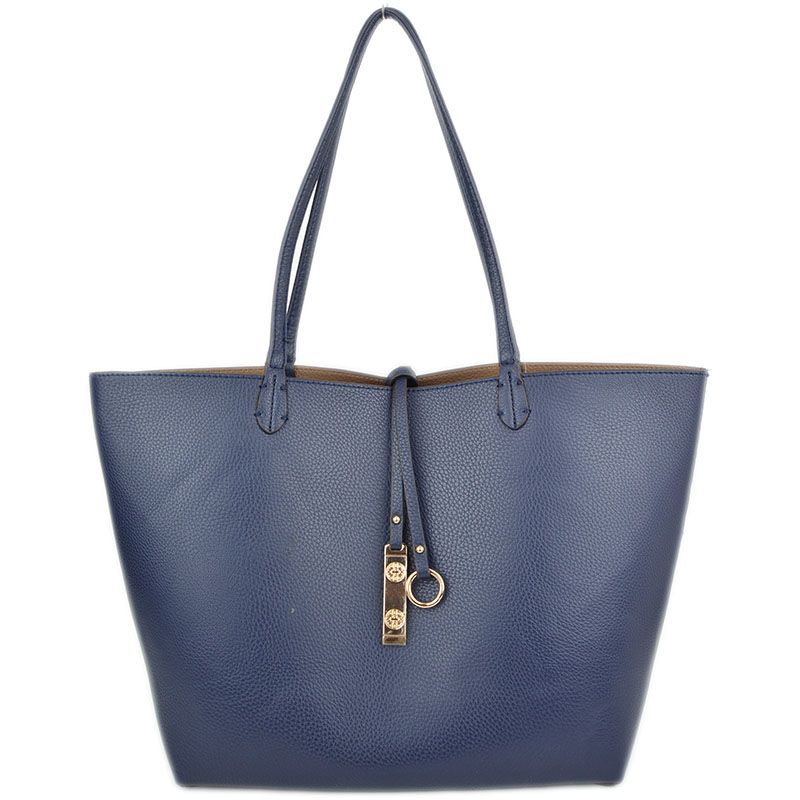 2 in 1 Reversible Tote, Color: NAVY