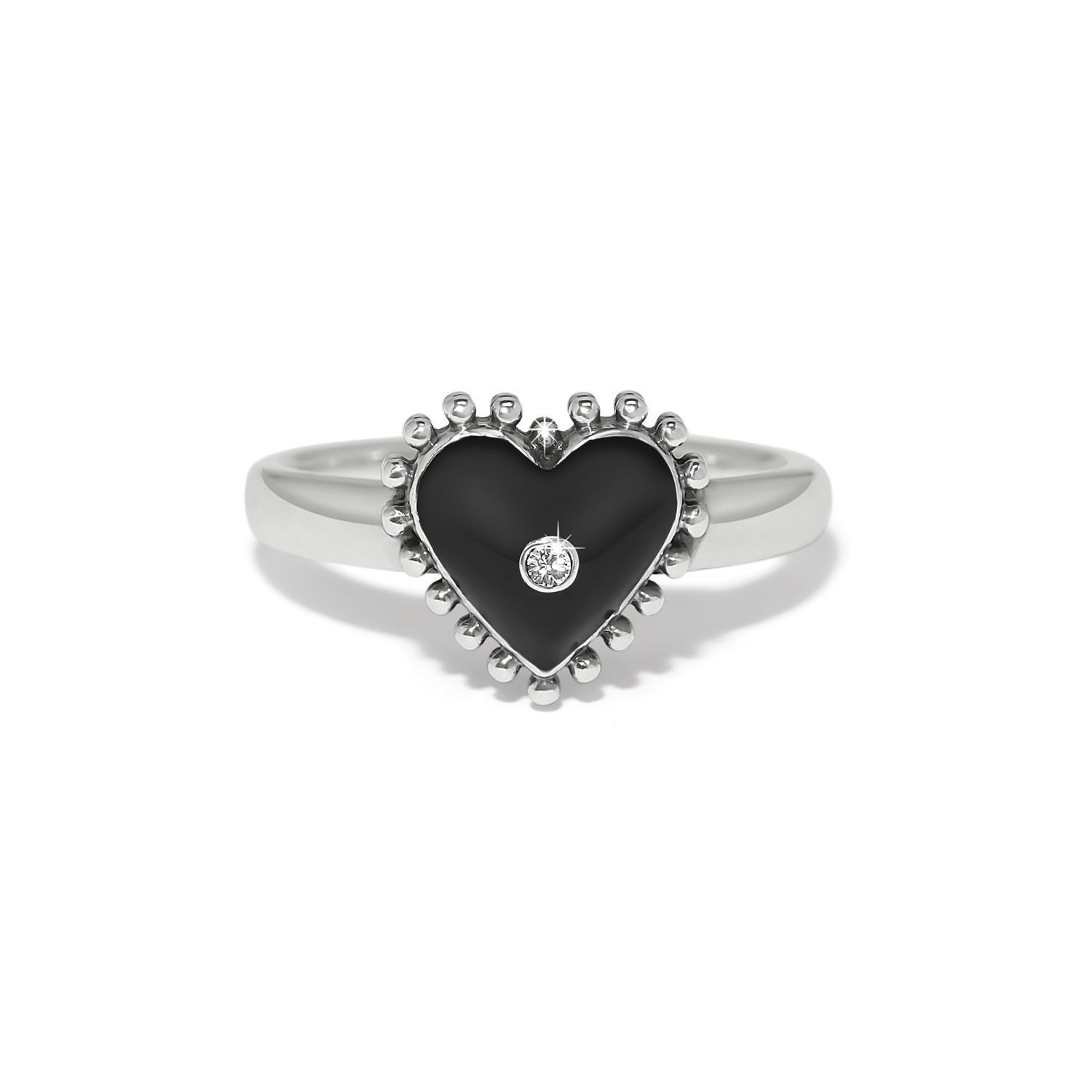 Pretty Tough Amour Heart Ring 8