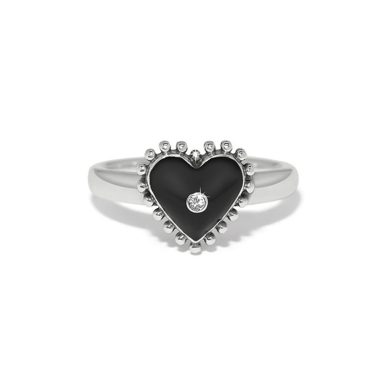 Pretty Tough Amour Heart Ring 8