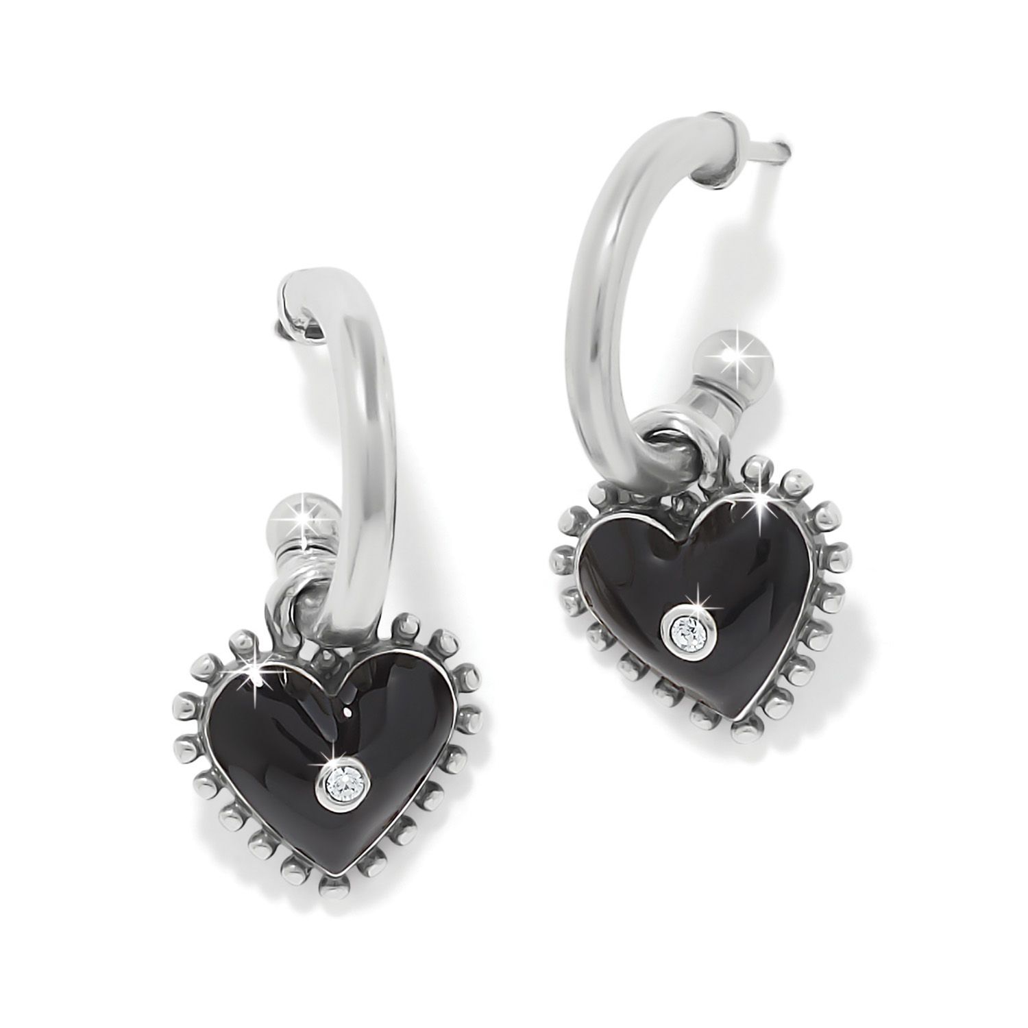 Pretty Tough Amour Heart Post Drop Earrings