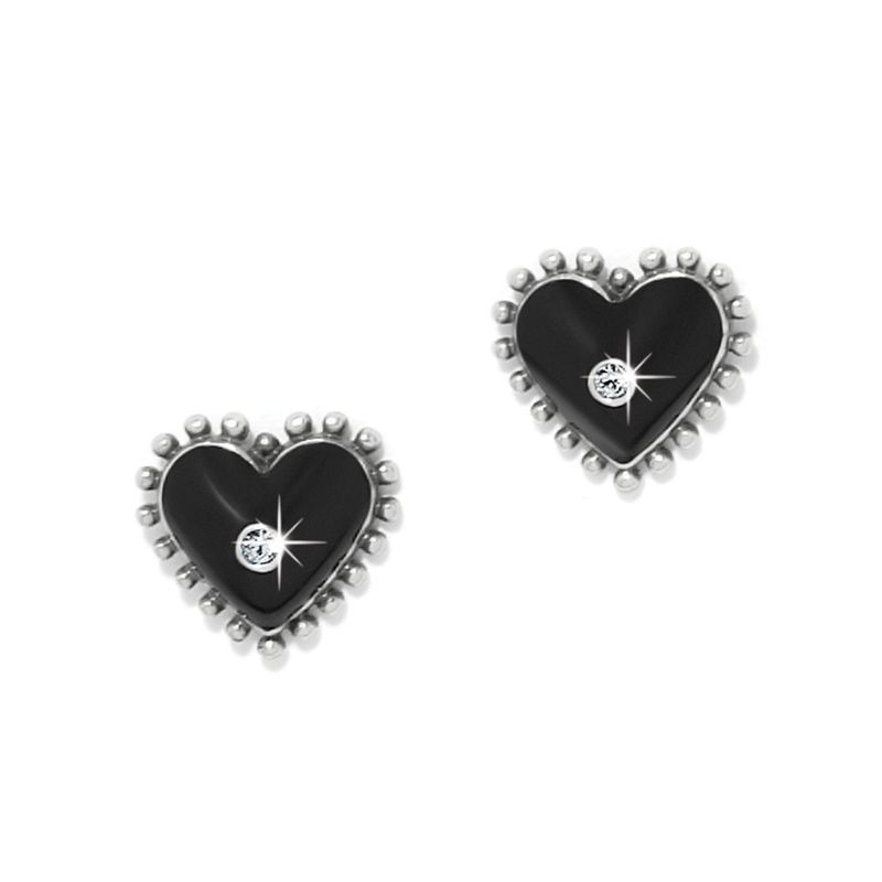 Pretty Tough Amour Heart Post Earrings