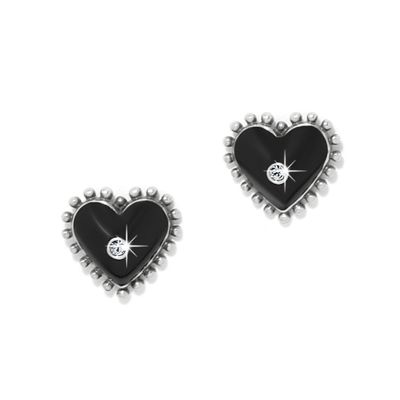 Pretty Tough Amour Heart Post Earrings
