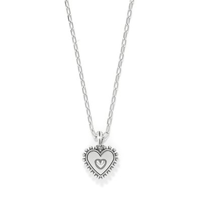 Pretty Tough Amour Heart Necklace