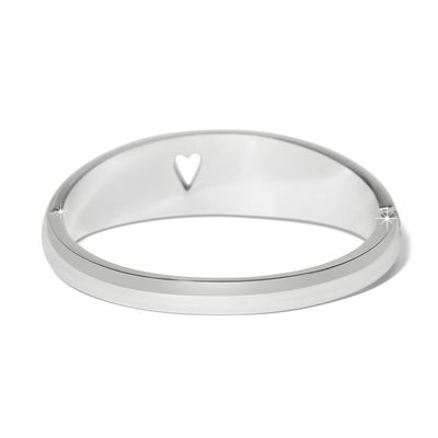 Love Messages B Simple Hinged Bangle