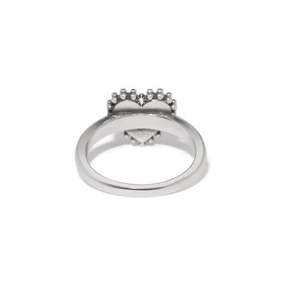 Pretty Tough Amour Heart Ring
