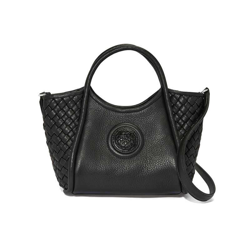 Metisla Medium Satchel-Black