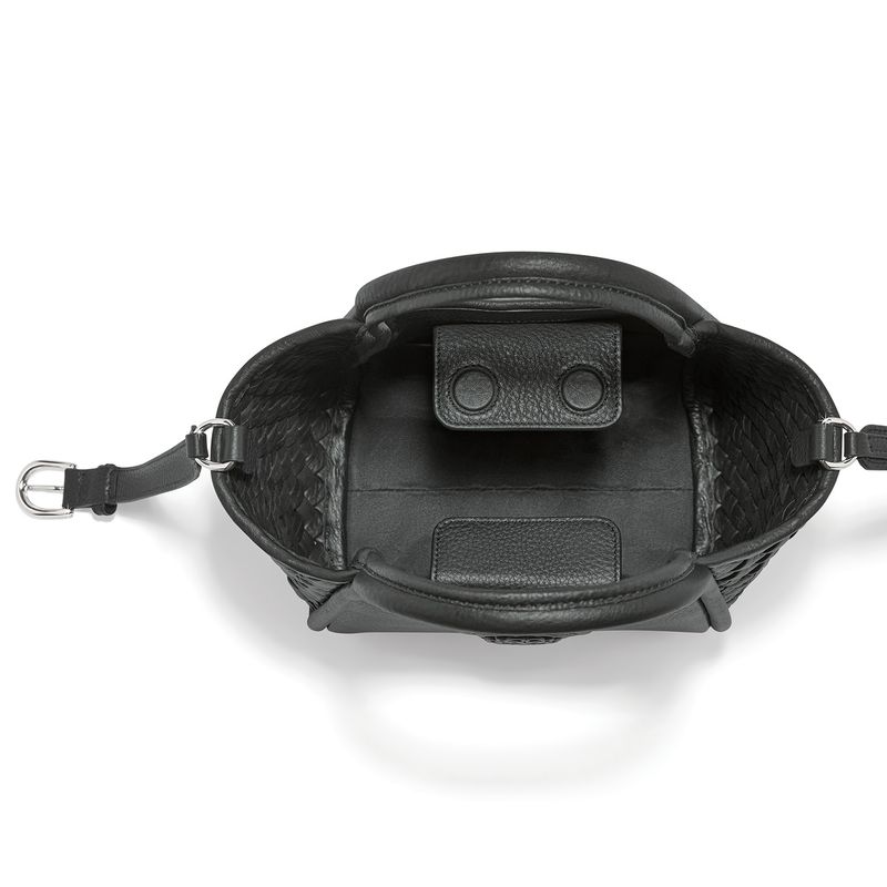 Metisla Medium Satchel-Black