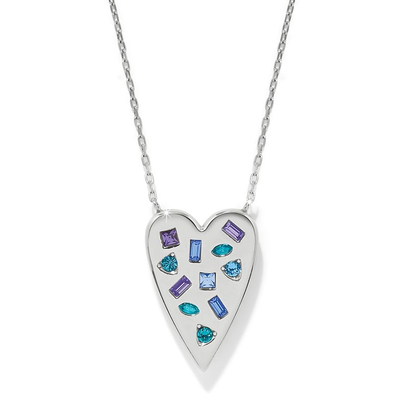 Love Message B Radiant Reversible Necklace