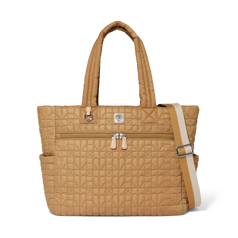 Amara Large Tote-Camel