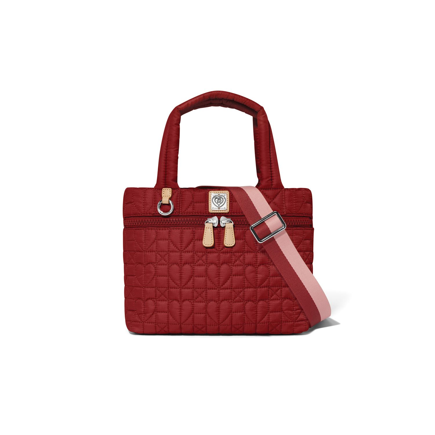 Adrienne Small Tote-Garnet