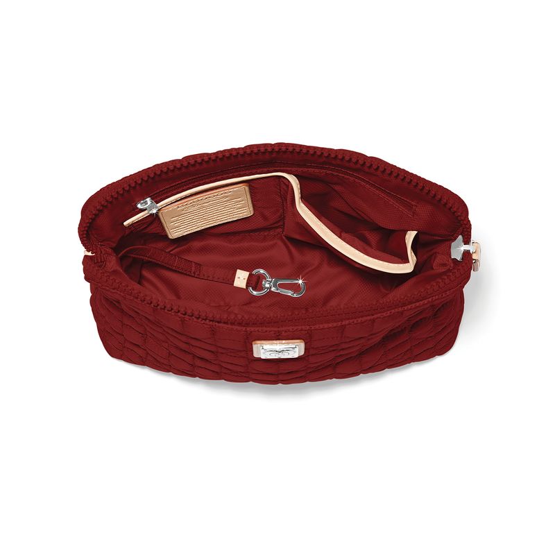Alina Medium Cross Body Bag-Garnet