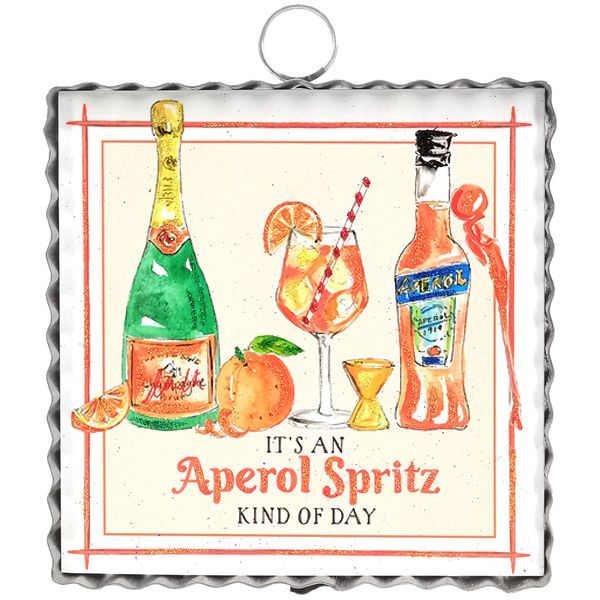 Mini Beck’s Aperol Spritz
