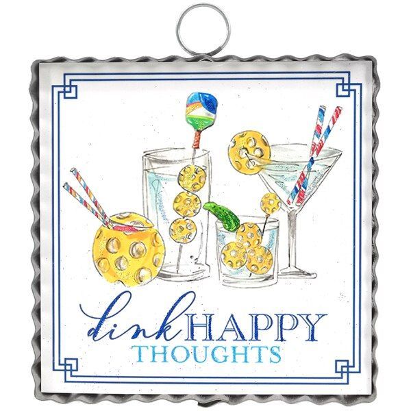 Mini Beck’s “Drink Happy Thoughts”