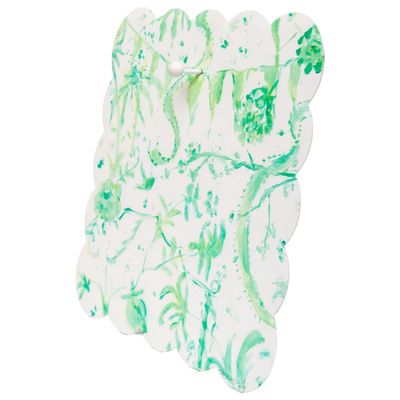 Gallery Scallop Green Chinoiserie Display Board