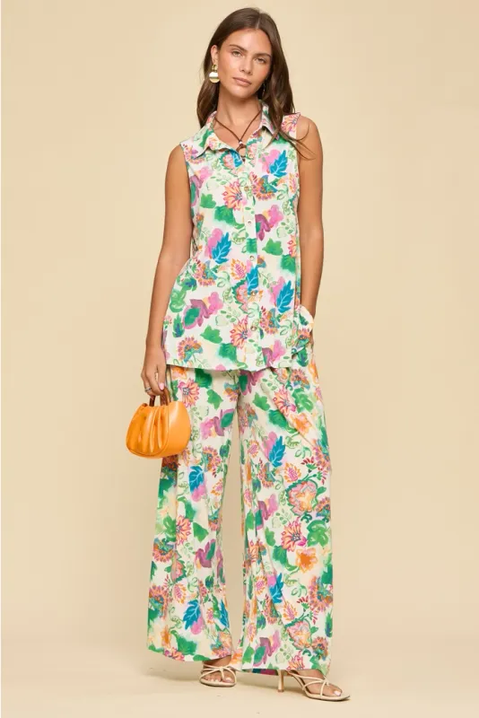 Resort Wear Relaxed Pants