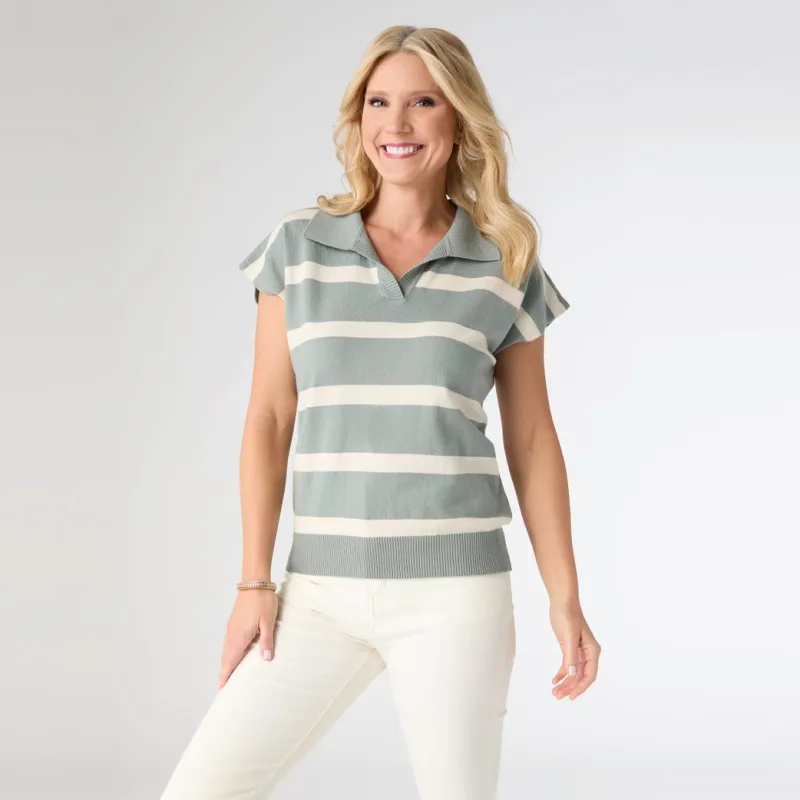 Heavenly-Luxe Short Sleeve Top
