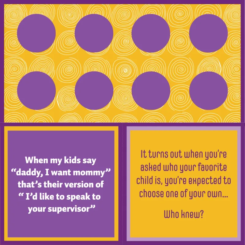 Favorite Child Napkin | Funny Party Gift | Cocktail Napkin