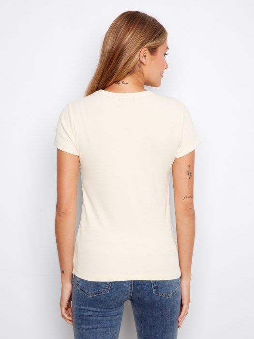 Tencel Rib Crew T-Shirt