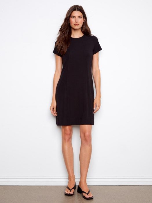 Interlock Knit Dress