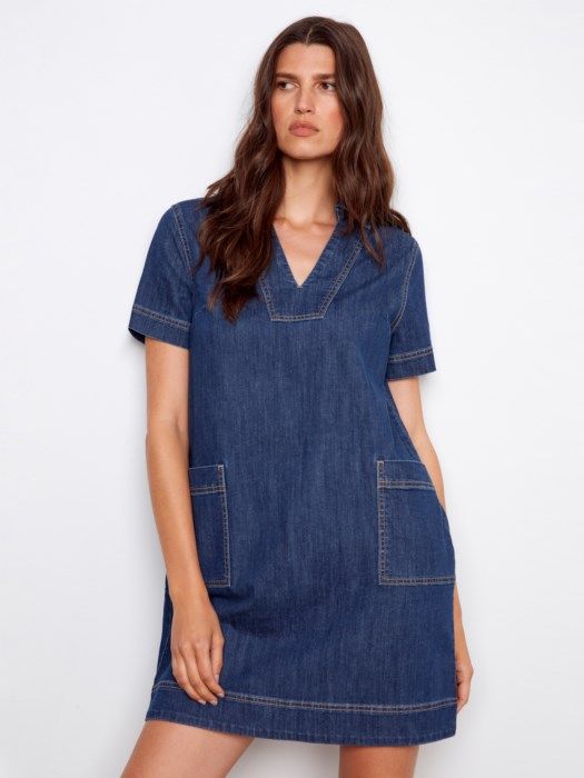 DENIM DRESS