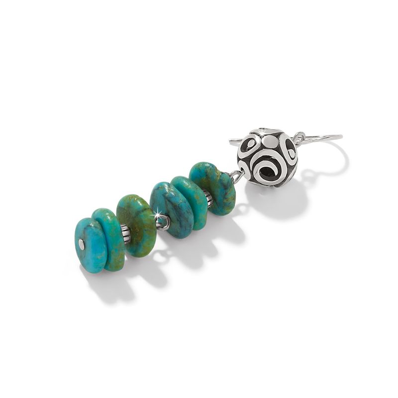 Contempo Sonoma Verde Blue French Wire Earrings