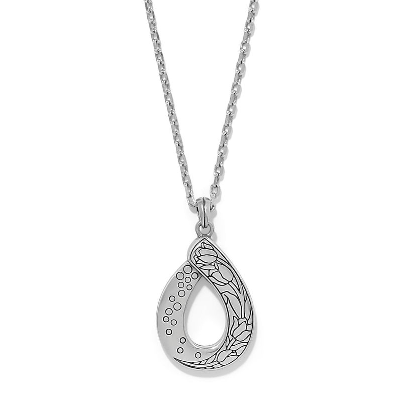 La Tulipe Noir Necklace