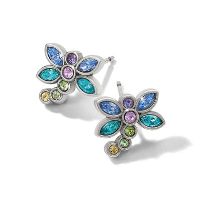 Enchanting Gem Dragonfly Earrings