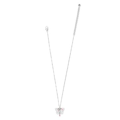 La Tulipe Butterfly Short Necklace