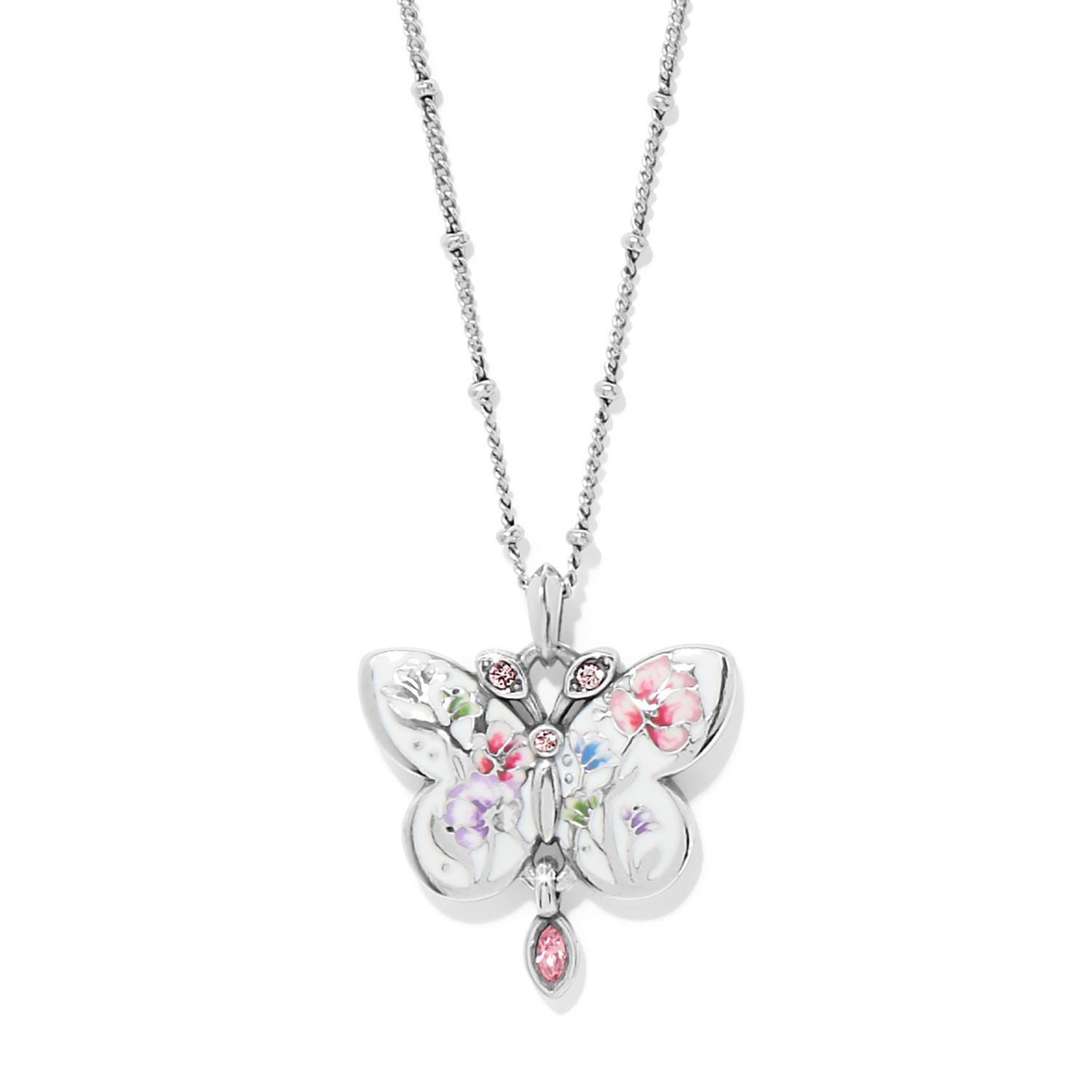 La Tulipe Butterfly Short Necklace