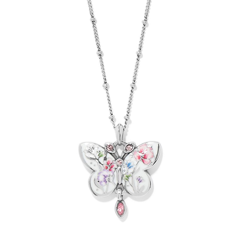 La Tulipe Butterfly Short Necklace