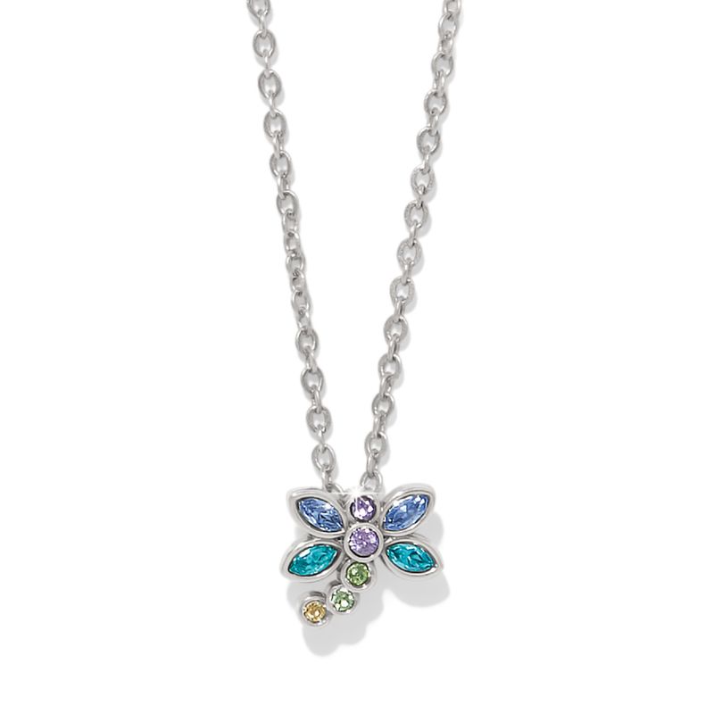 Enchanting Gem Dragonfly Necklace
