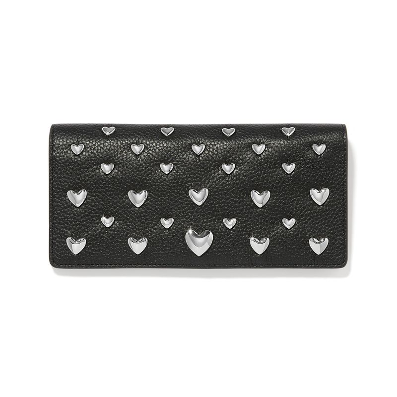 Brave Heart Slim Wallet-Black