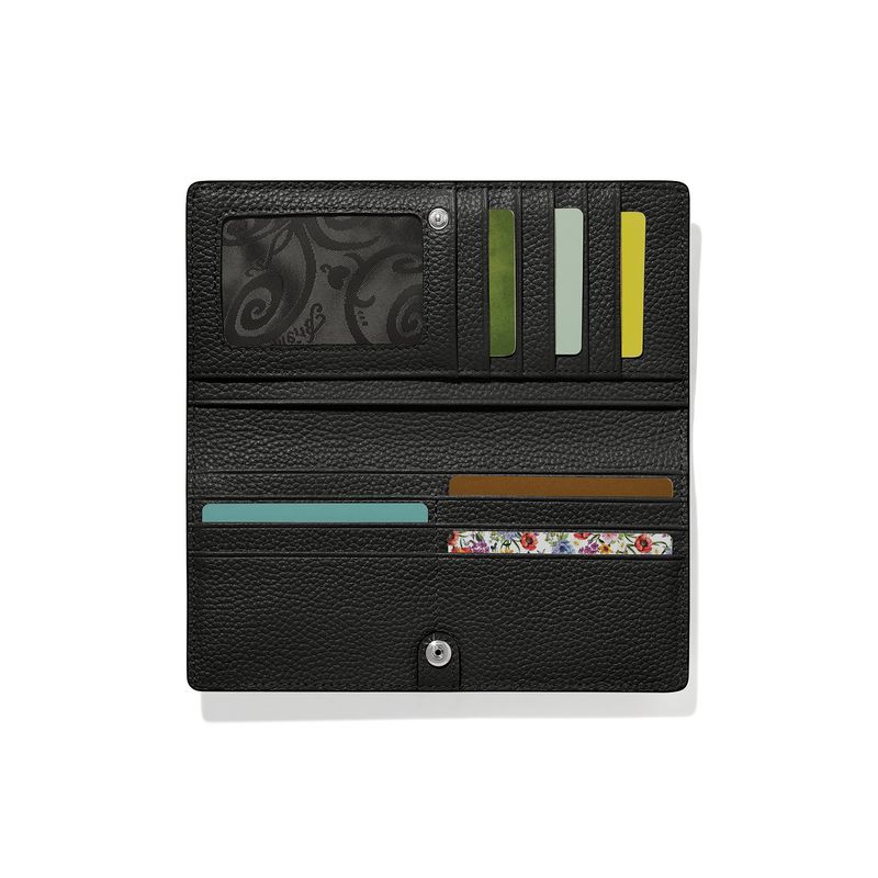 Brave Heart Slim Wallet-Black