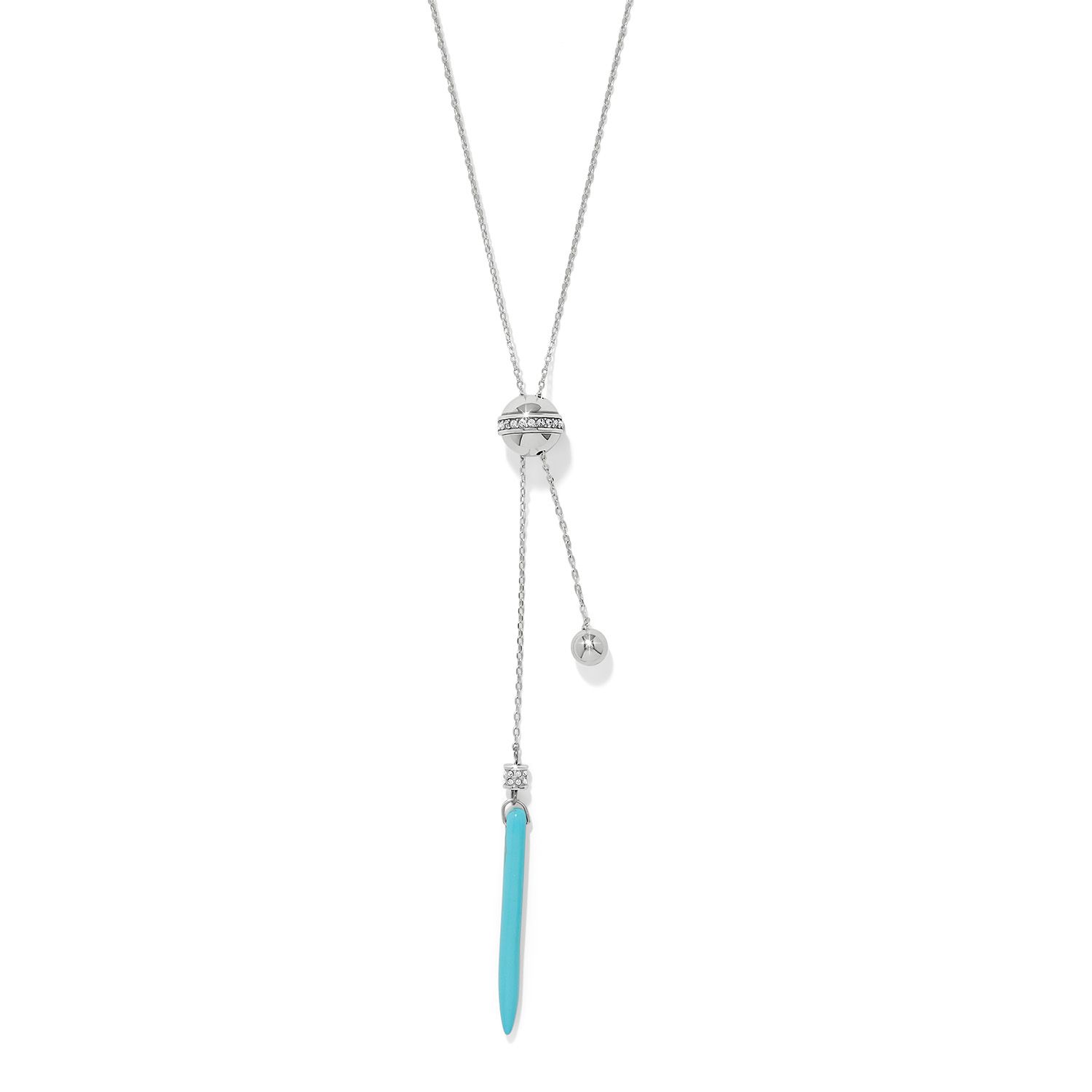 Meridian Petite Sphere Y Turquoise Necklace