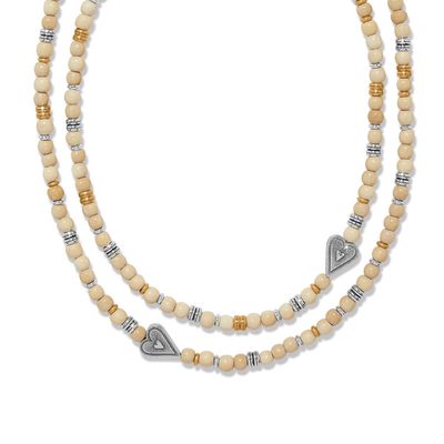 Love Messages I Am Grateful Long Necklace