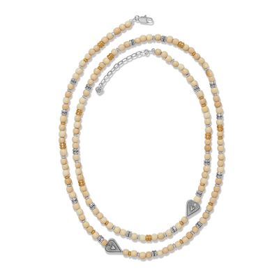 Love Messages I Am Grateful Long Necklace