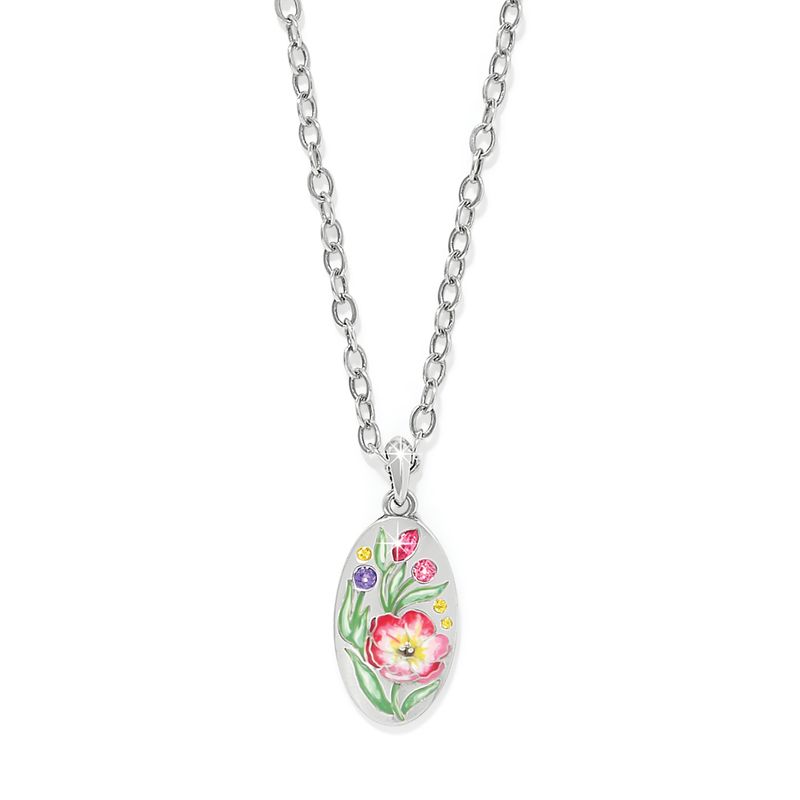 La Tulipe Flower Short Necklace