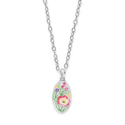 La Tulipe Flower Short Necklace