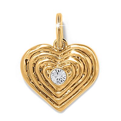 Token Kosmos Heart Charm-Gold