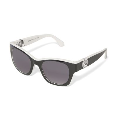 Contempo Medallion Dual Tone Sunglasses