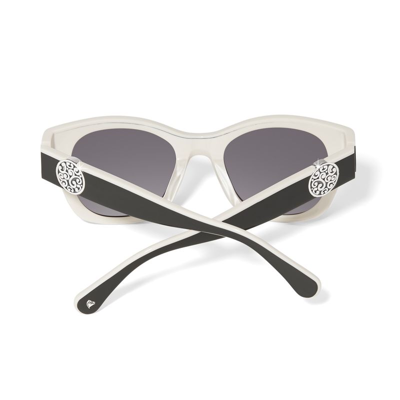 Contempo Medallion Dual Tone Sunglasses