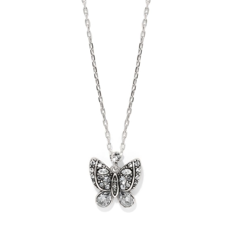 Trust Your Journey Petite Butterfly Necklace