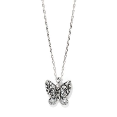 Trust Your Journey Petite Butterfly Necklace