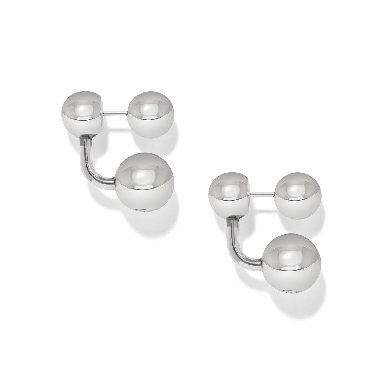 Meridian Petite Sphere Post Drop Earrings
