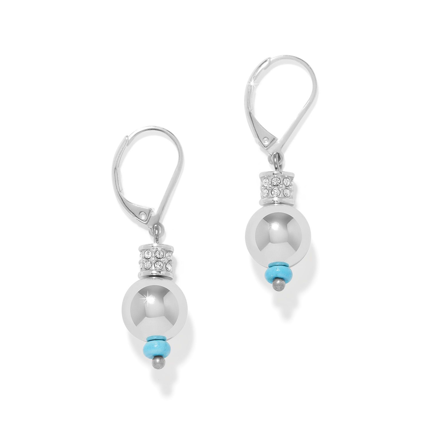 Meridian Petite Sphere Leverback Earrings