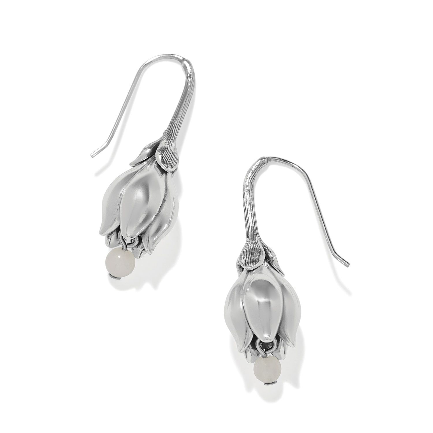 La Tulipe Petal French Wire Earrings